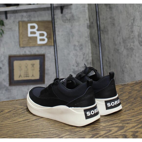 NWT SOREL Womens Out N About lV Low Waterproof Sneaker 2088221 Black 5.5M - Picture 8 of 14